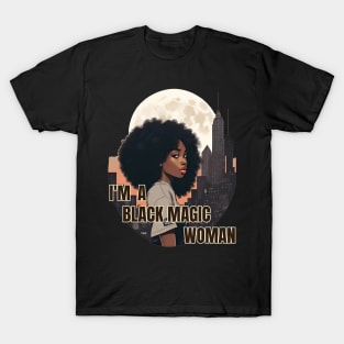 Black Magic Urban Woman T-Shirt